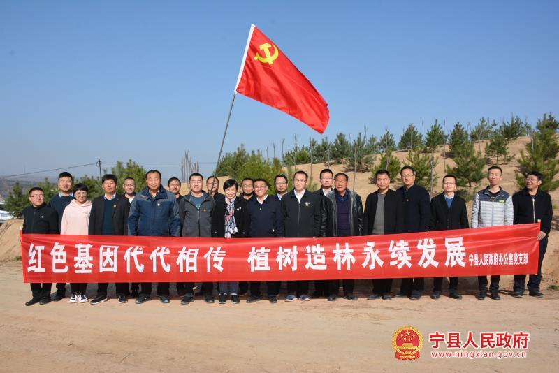 播種綠色希望 追尋紅色足跡——寧縣政府辦公室豐富載體推動黨史學(xué)習(xí)教育走深走實(shí)