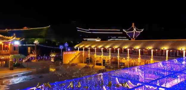 【網(wǎng)絡(luò)中國節(jié)·元宵】慶陽夜景丨慶城，一座活著的千年古城