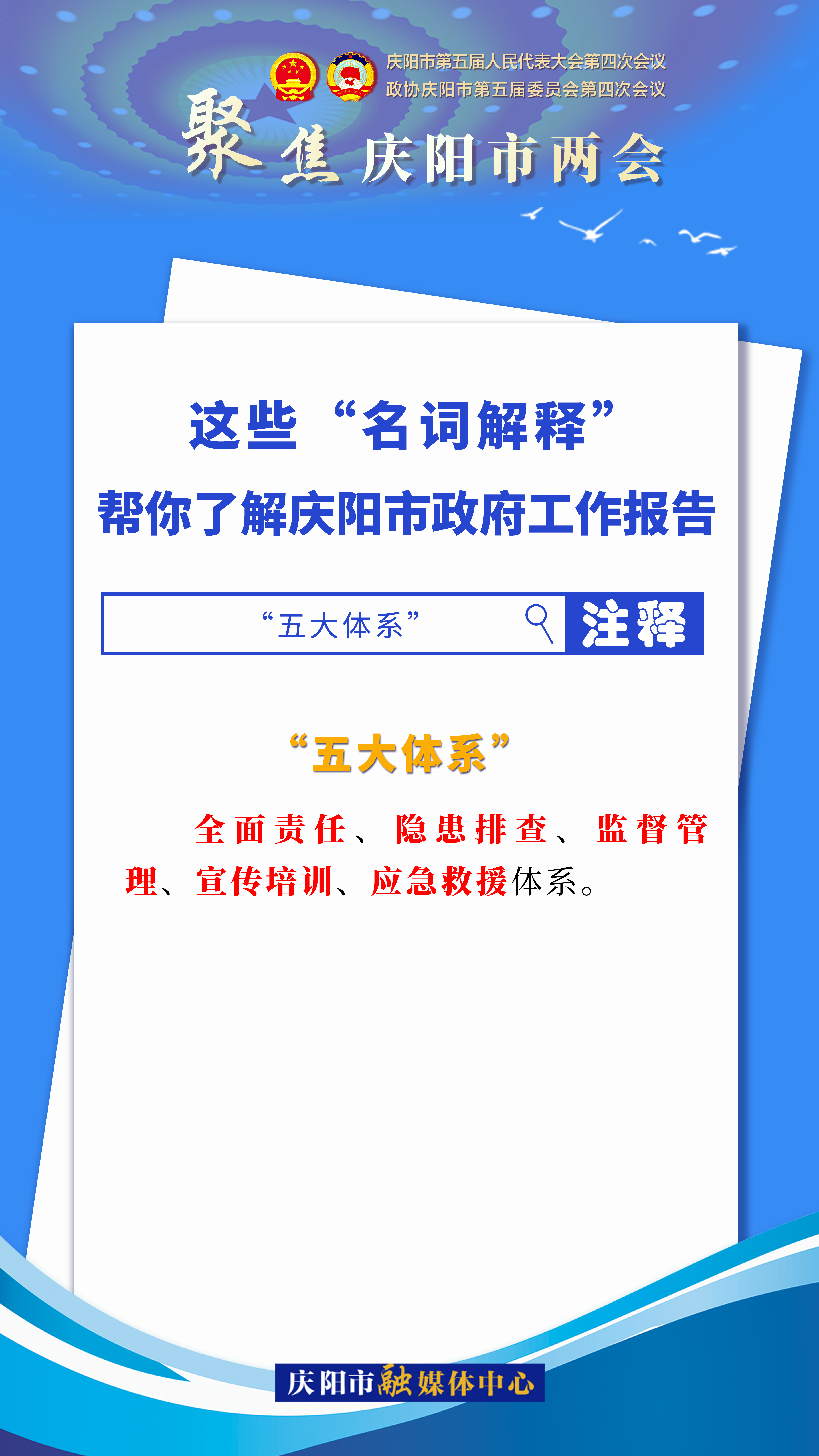 海報｜這些“名詞解釋”，幫你了解慶陽市政府工作報告（6）