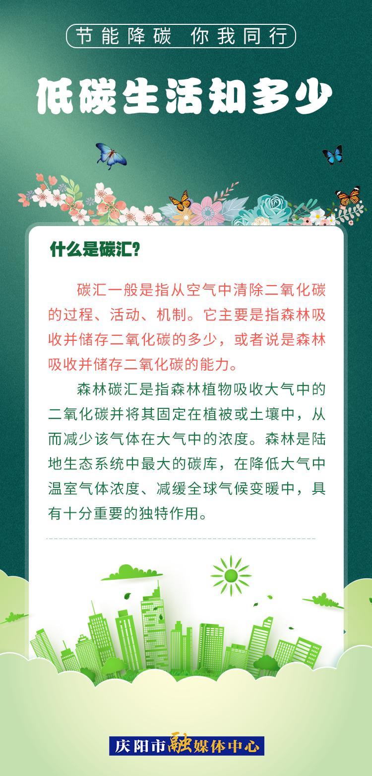 【節(jié)能降碳 你我同行】低碳生活知多少（5）：什么是碳匯？